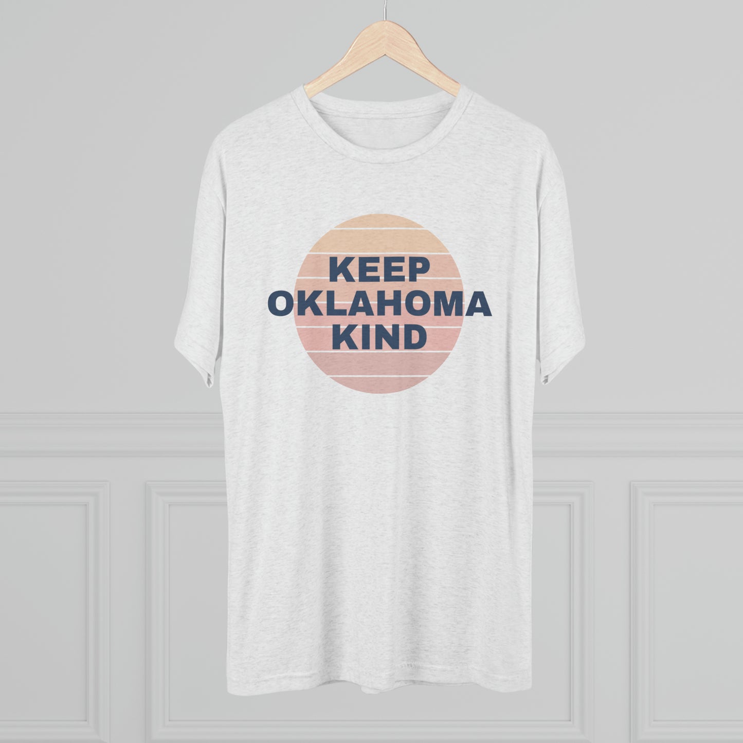 Keep OK Kind Unisex Tri-Blend Crew Tee