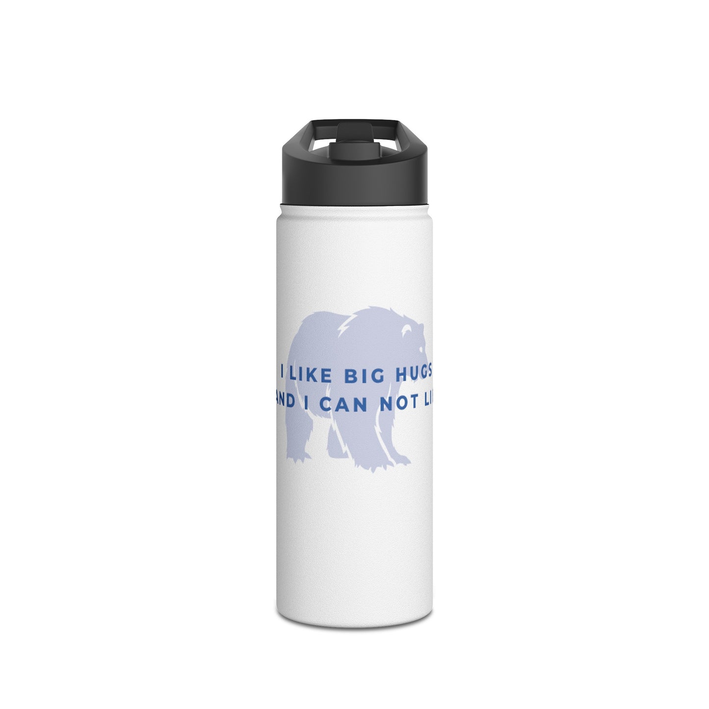 Big Hugs Stainless Steel Water Bottle, Standard Lid