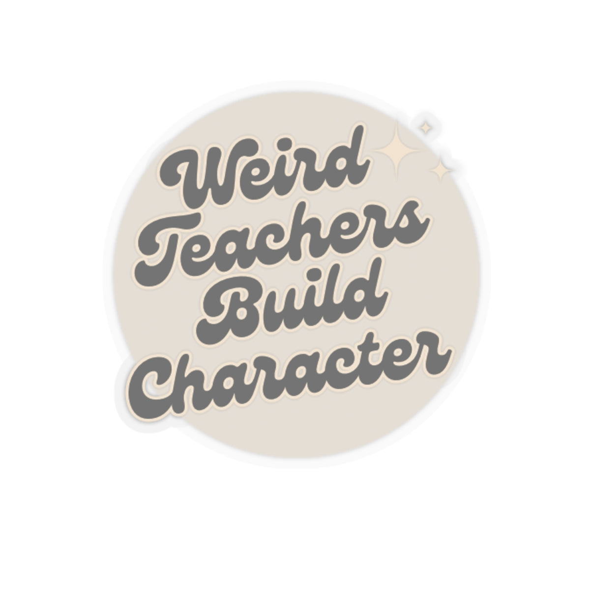 Weird Teachers Kiss-Cut Stickers