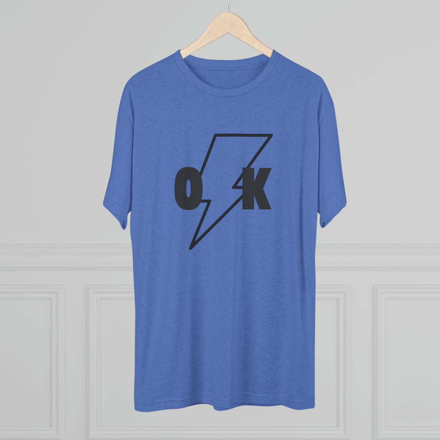 OK Unisex Tri-Blend Crew Tee