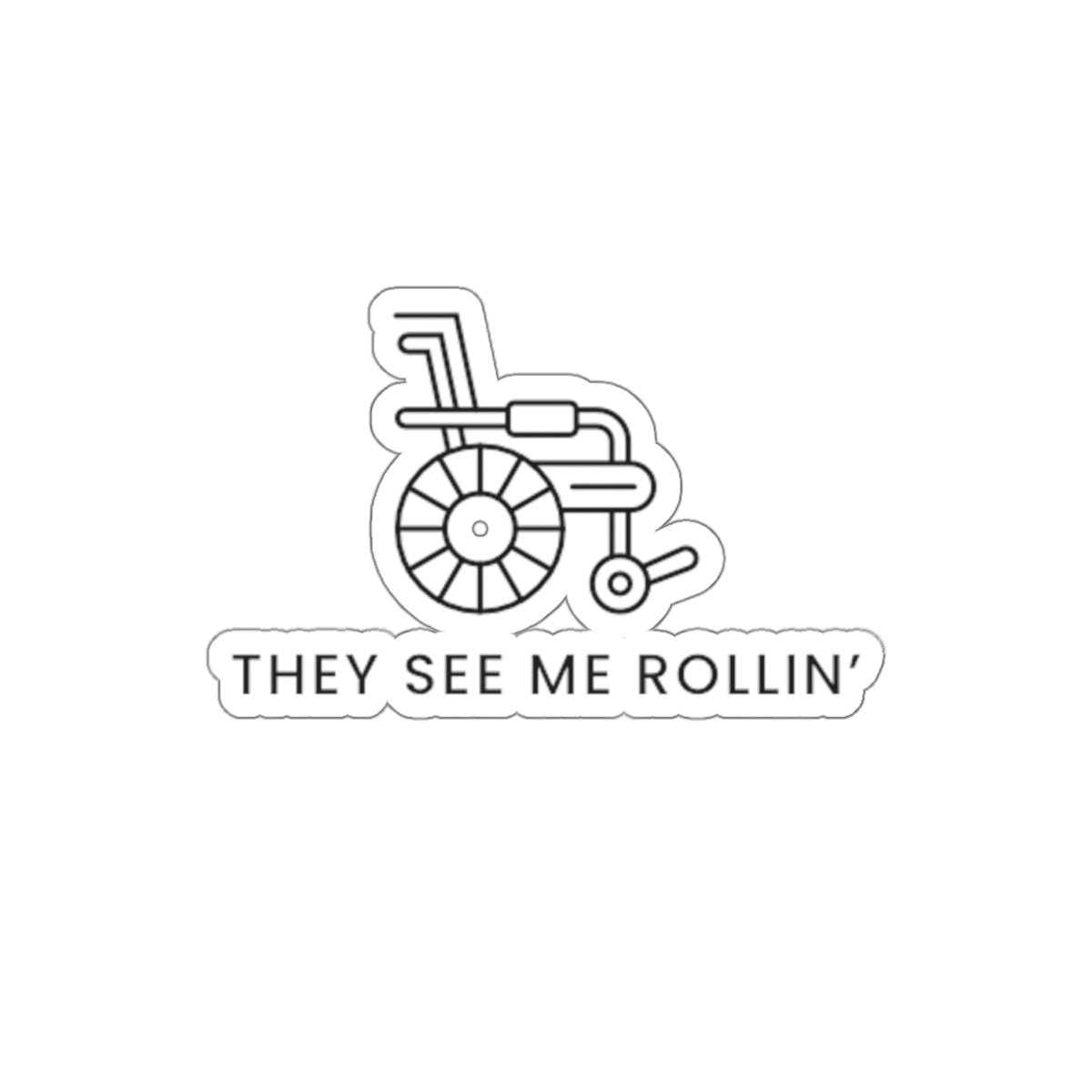 Rollin Kiss-Cut Stickers