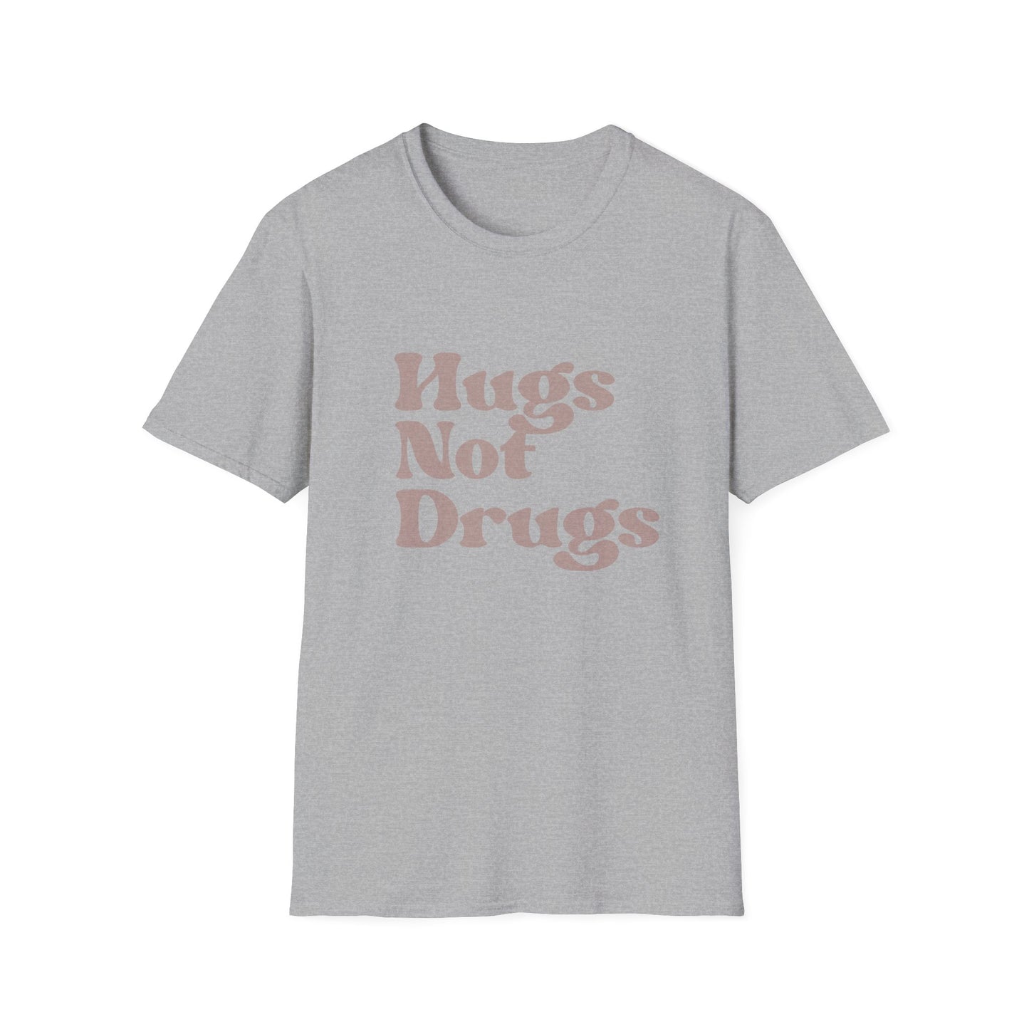 Hugs Not Drugs Unisex Softstyle T-Shirt