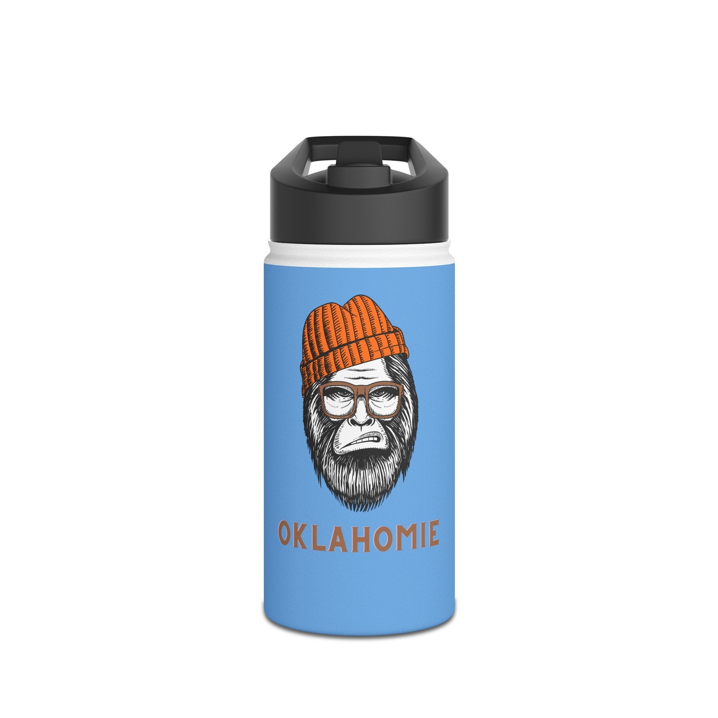 Oklahomie Stainless Steel Water Bottle, Standard Lid