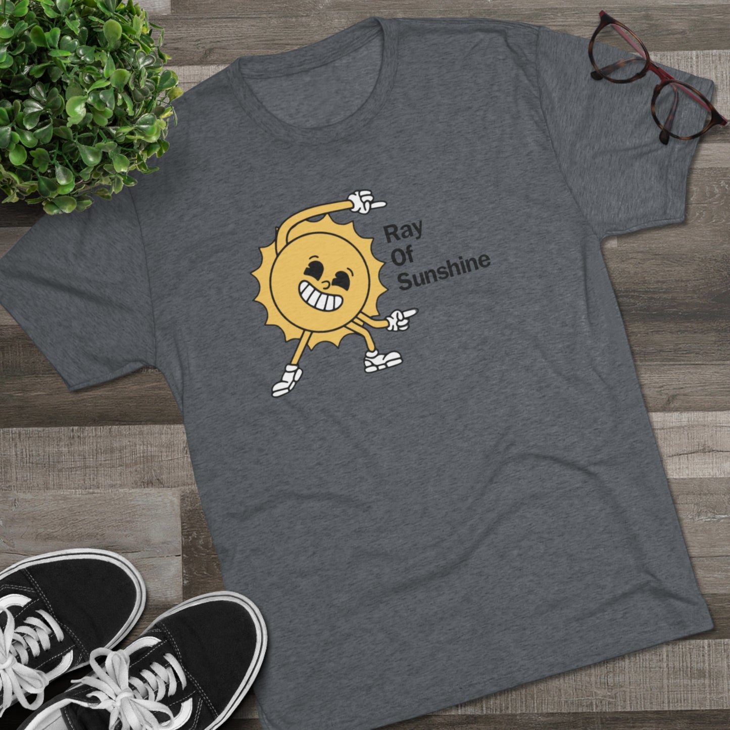 Ray Of Sunshine Unisex Tri-Blend Crew Tee