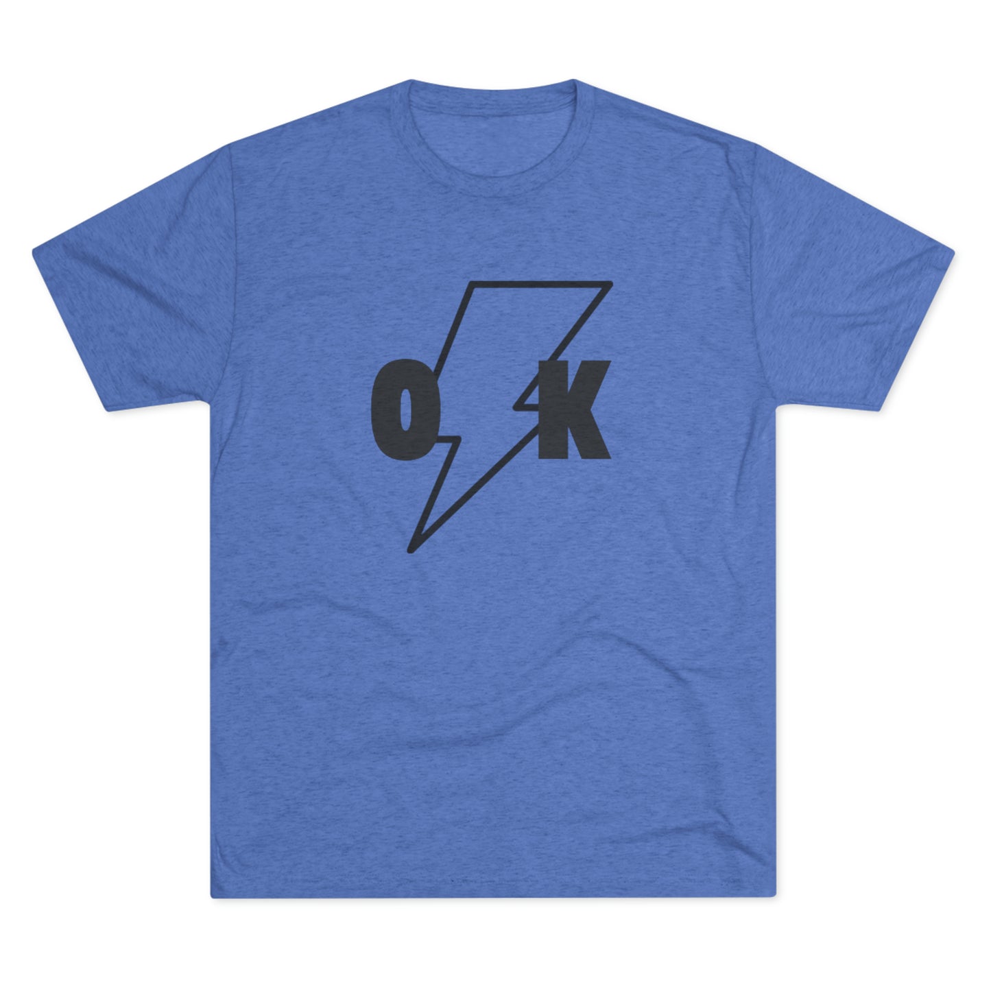 OK Unisex Tri-Blend Crew Tee