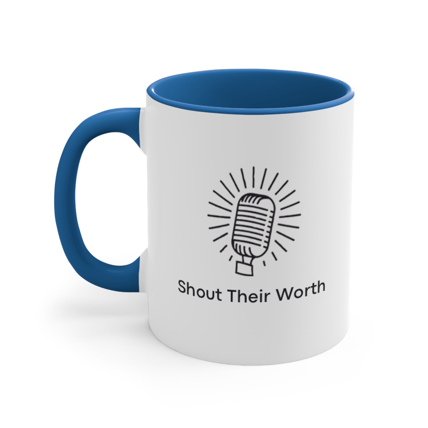 Shout Their Worth Mug, 11oz