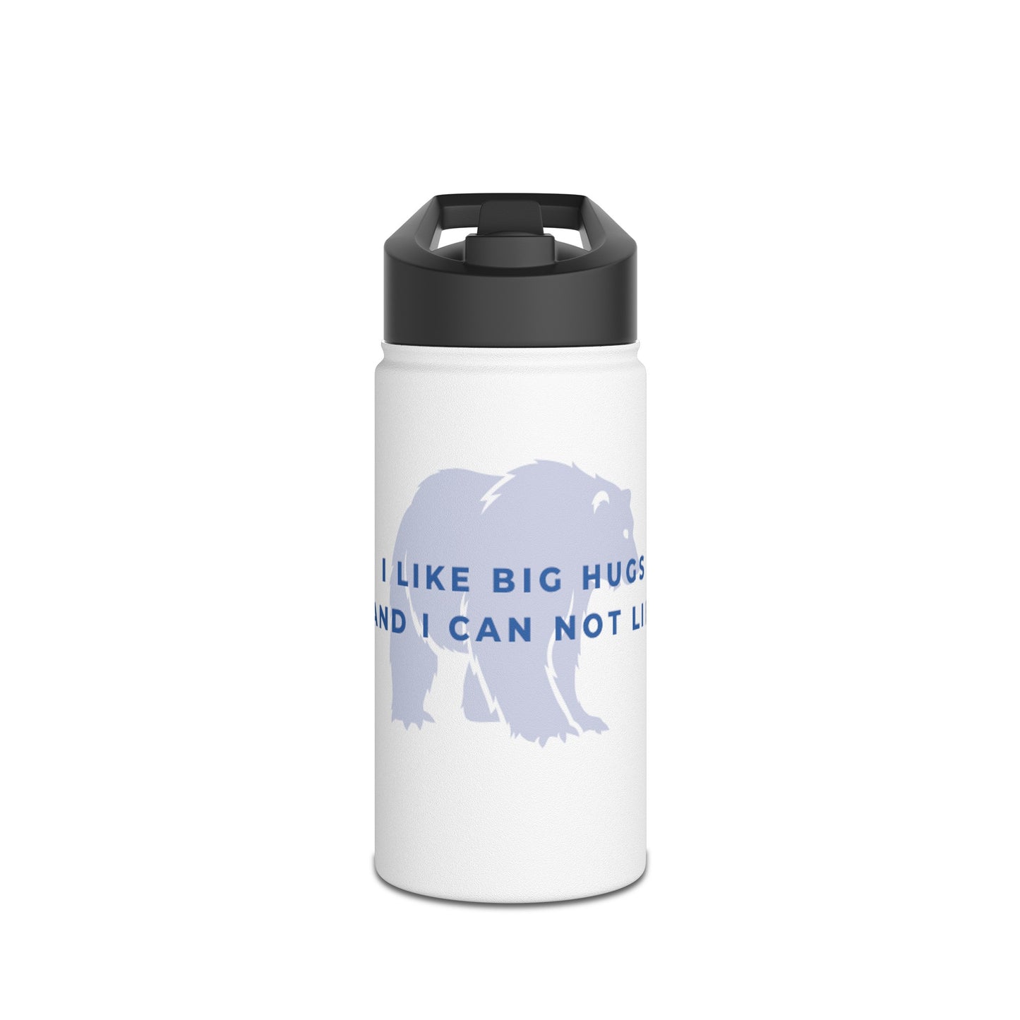 Big Hugs Stainless Steel Water Bottle, Standard Lid