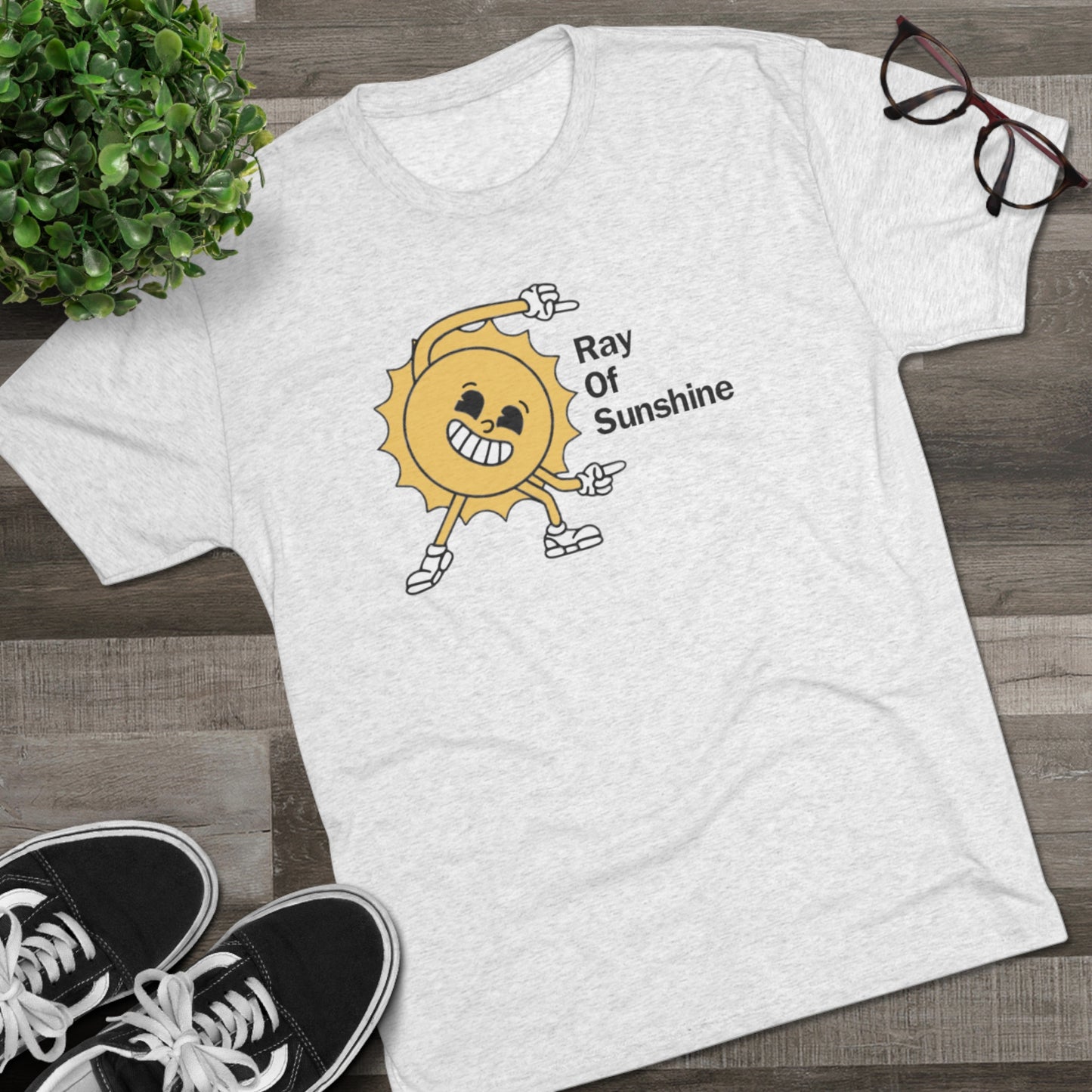 Ray Of Sunshine Unisex Tri-Blend Crew Tee