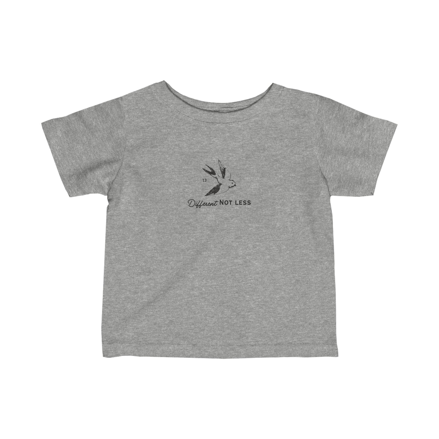 Different Not Less Infant Fine Jersey Tee