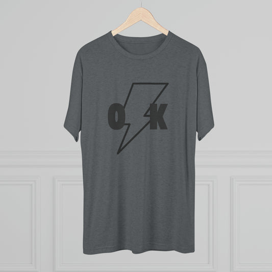 OK Unisex Tri-Blend Crew Tee