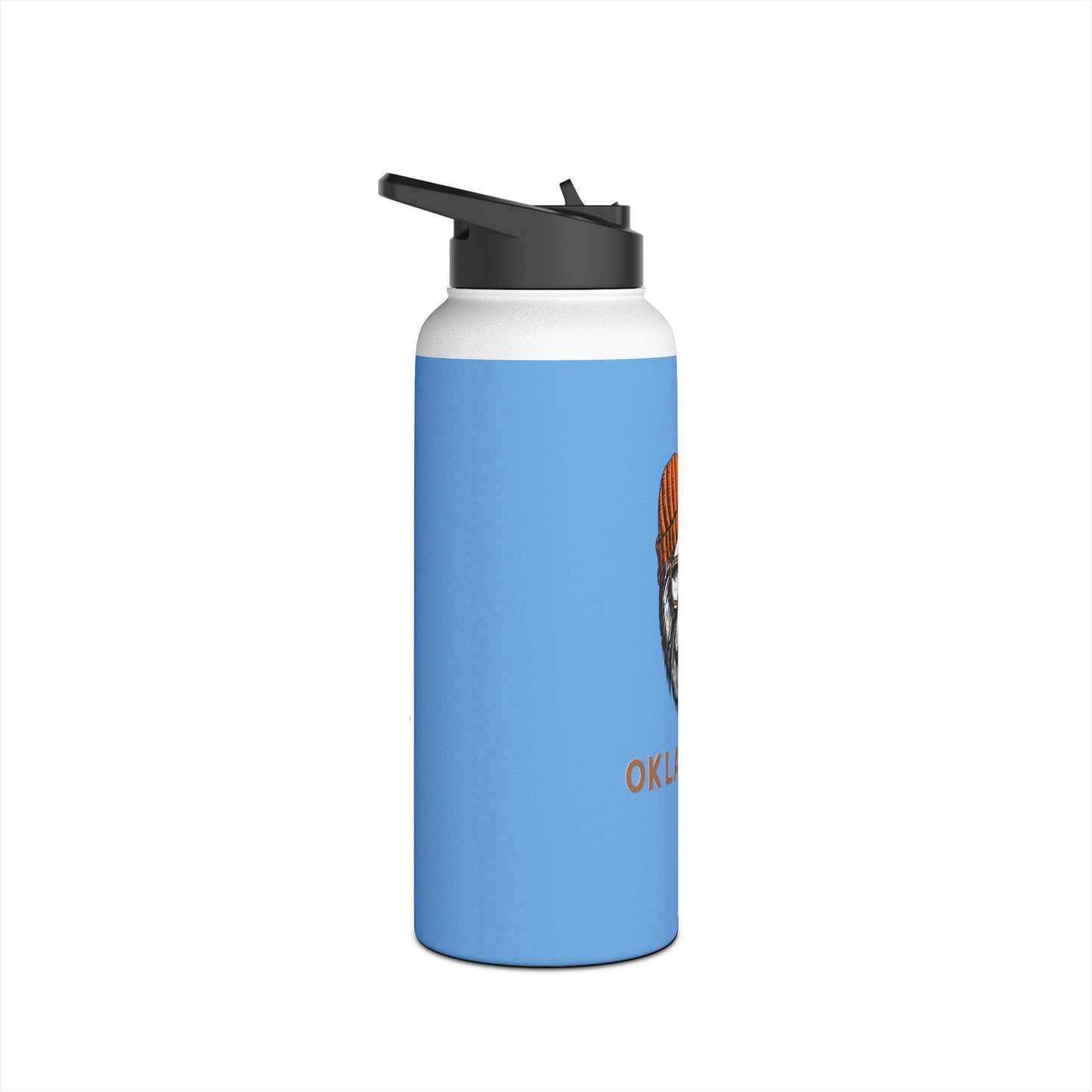 Oklahomie Stainless Steel Water Bottle, Standard Lid