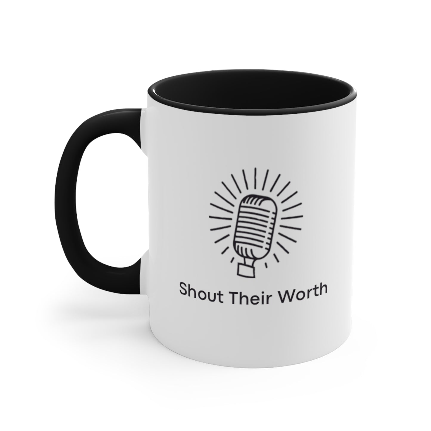 Shout Their Worth Mug, 11oz