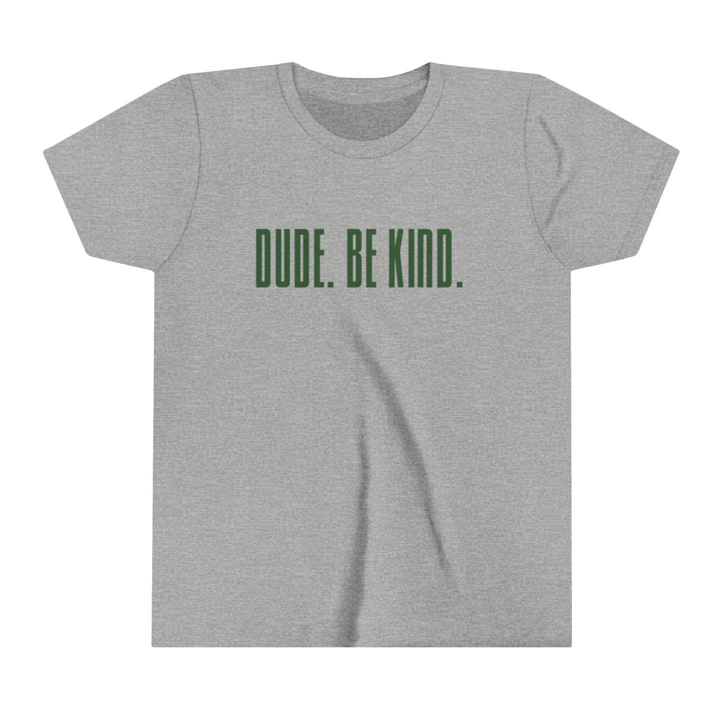 Dude. Youth Short Sleeve Tee