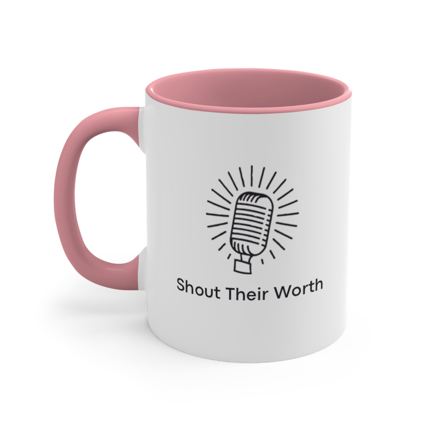 Shout Their Worth Mug, 11oz