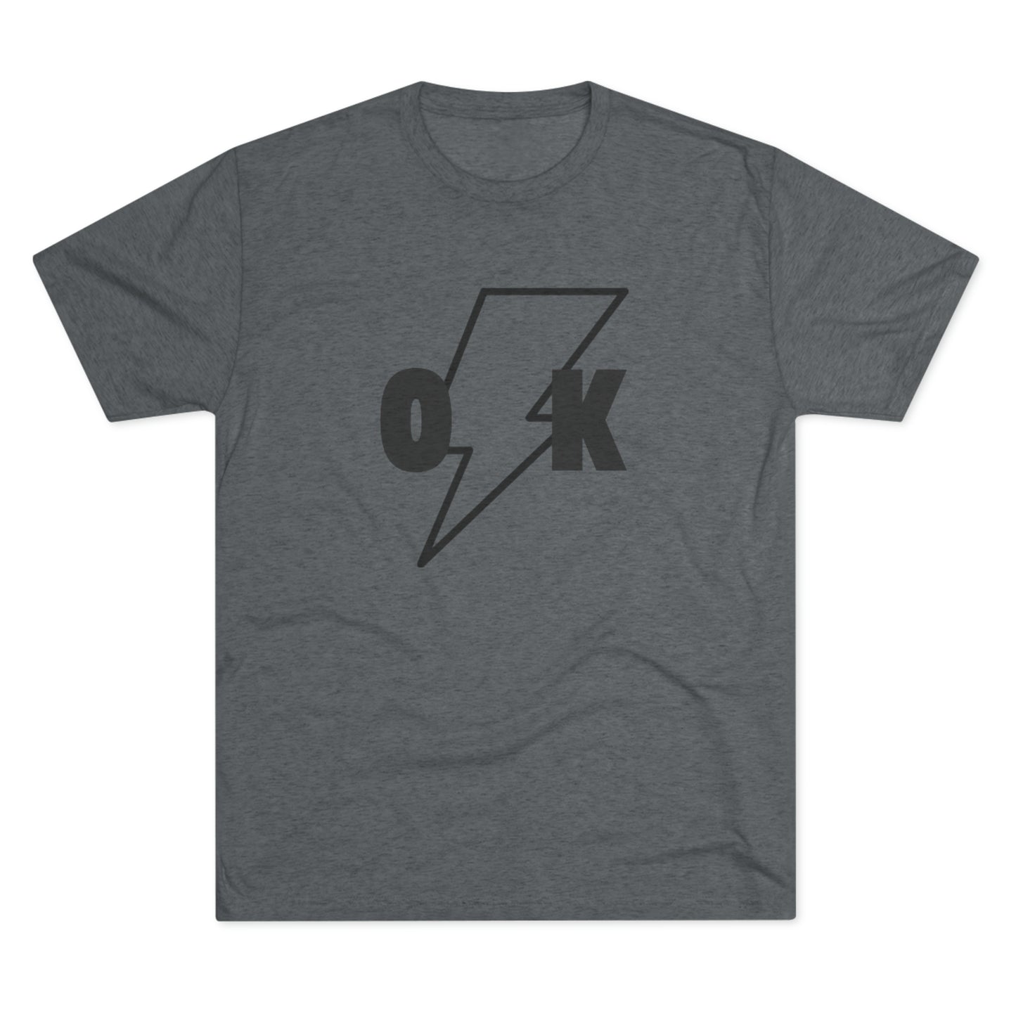 OK Unisex Tri-Blend Crew Tee