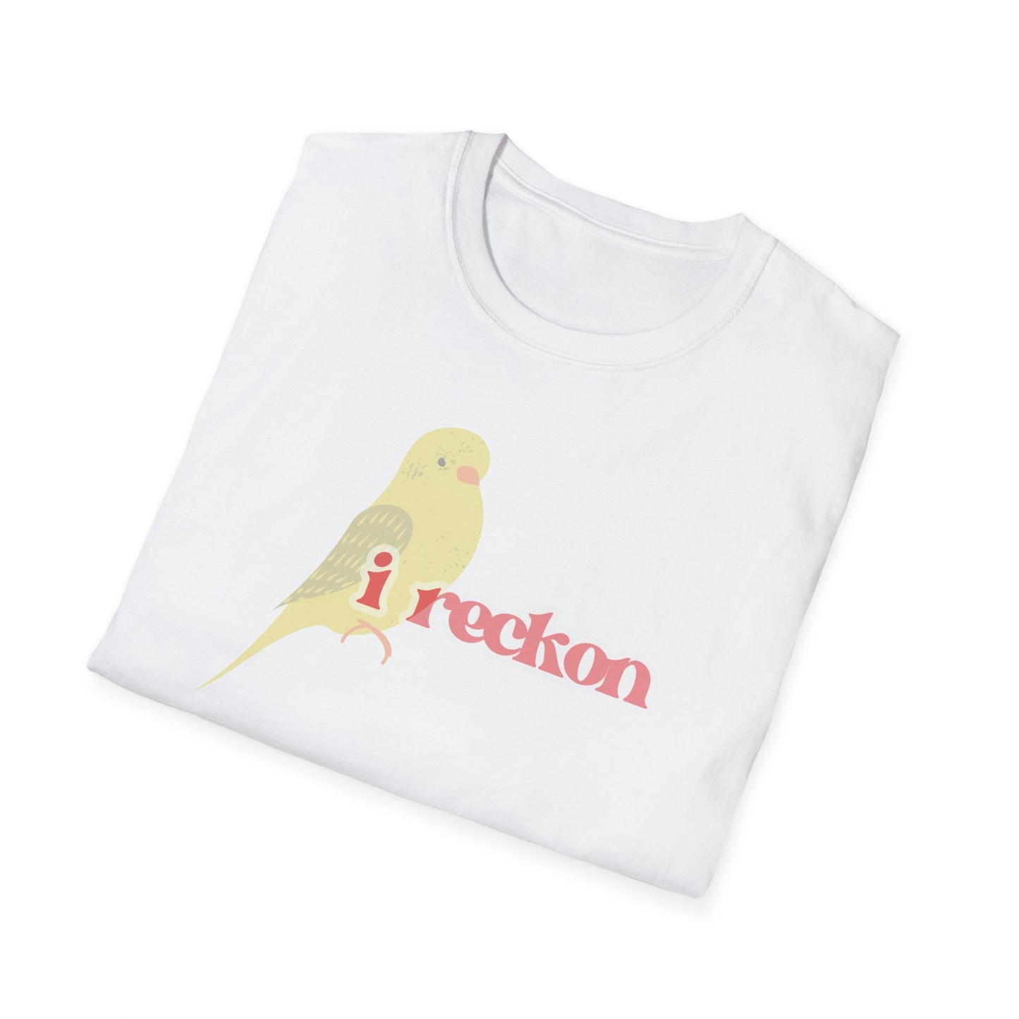 I Reckon Unisex Softstyle T-Shirt