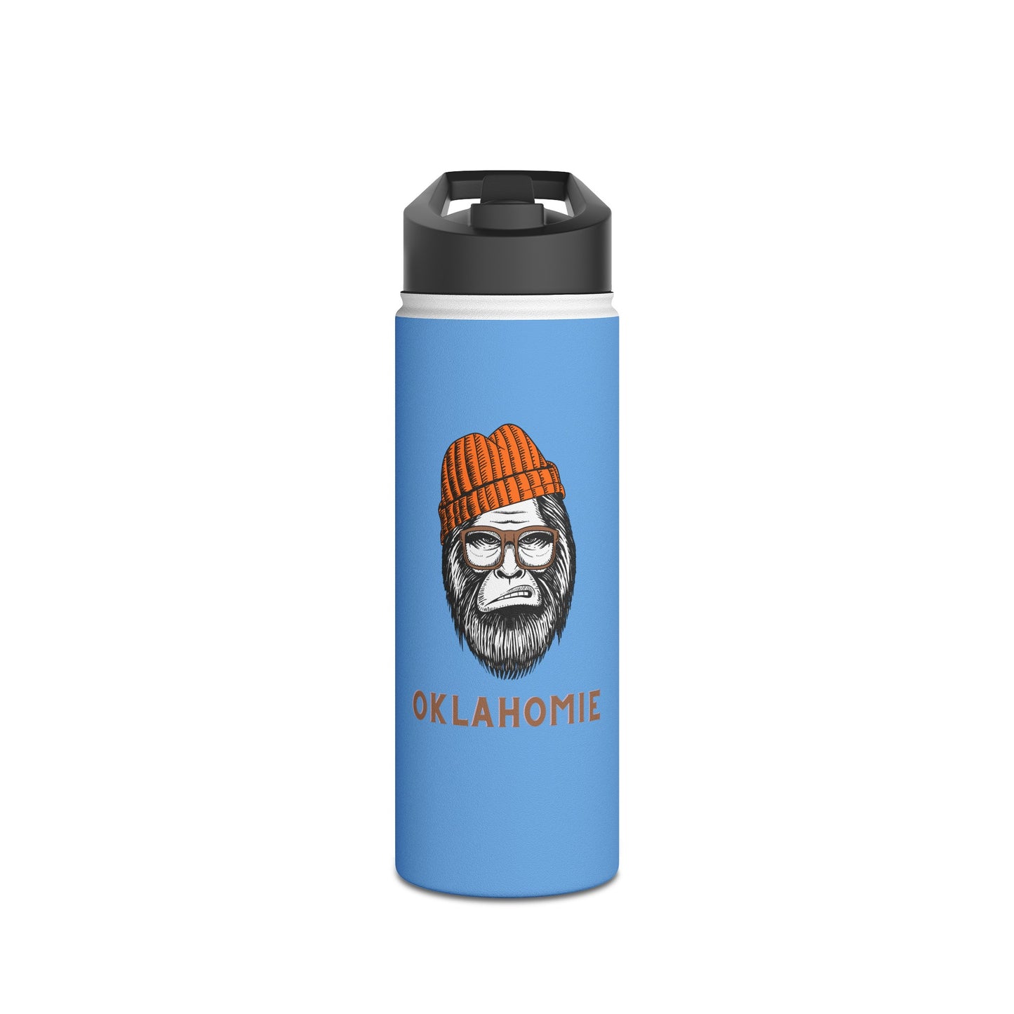 Oklahomie Stainless Steel Water Bottle, Standard Lid