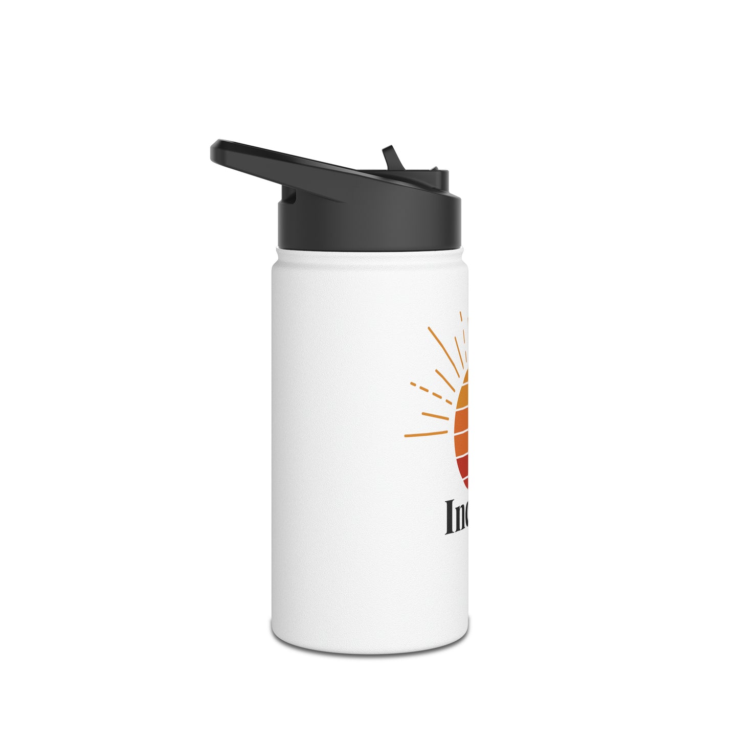 Include Stainless Steel Water Bottle, Standard Lid