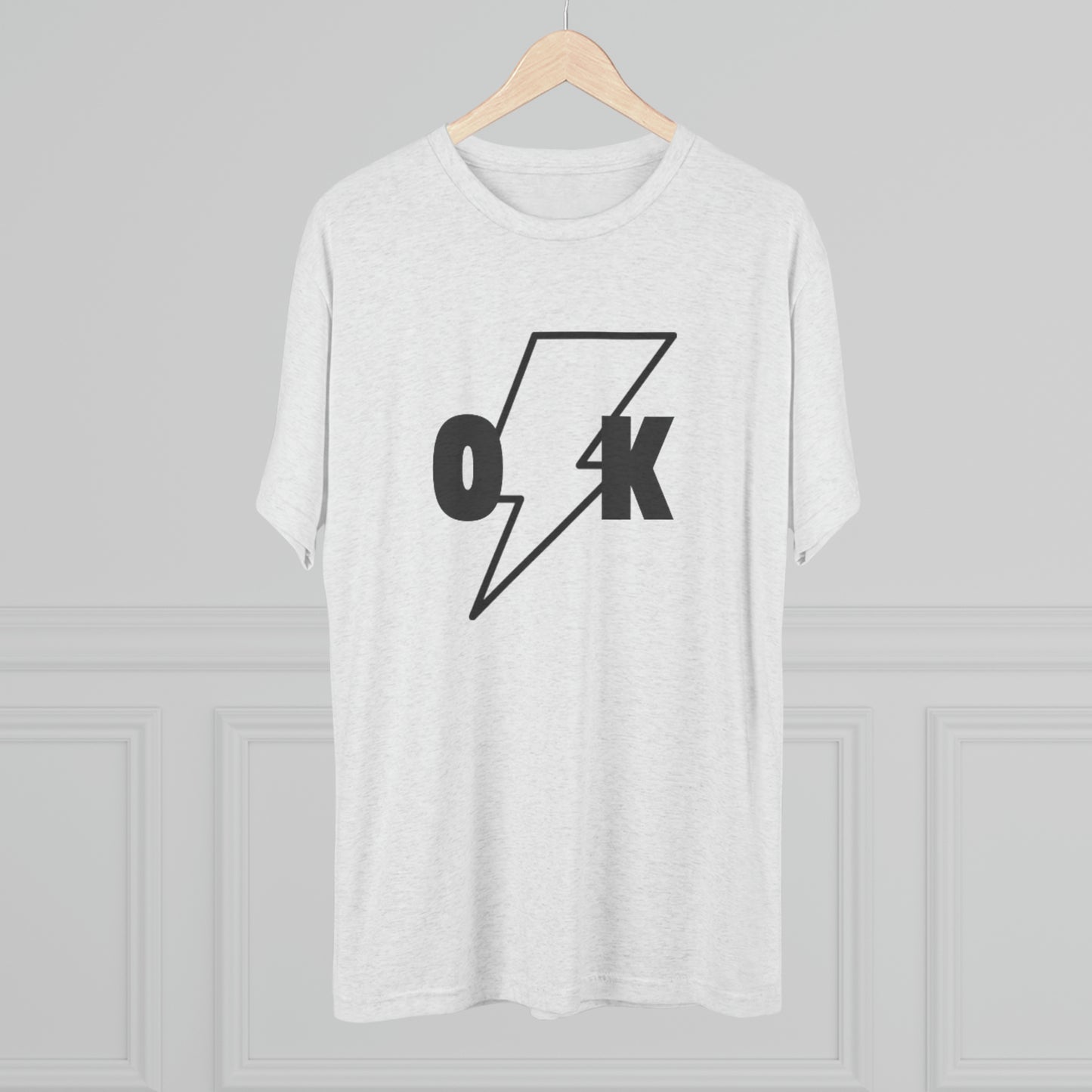 OK Unisex Tri-Blend Crew Tee