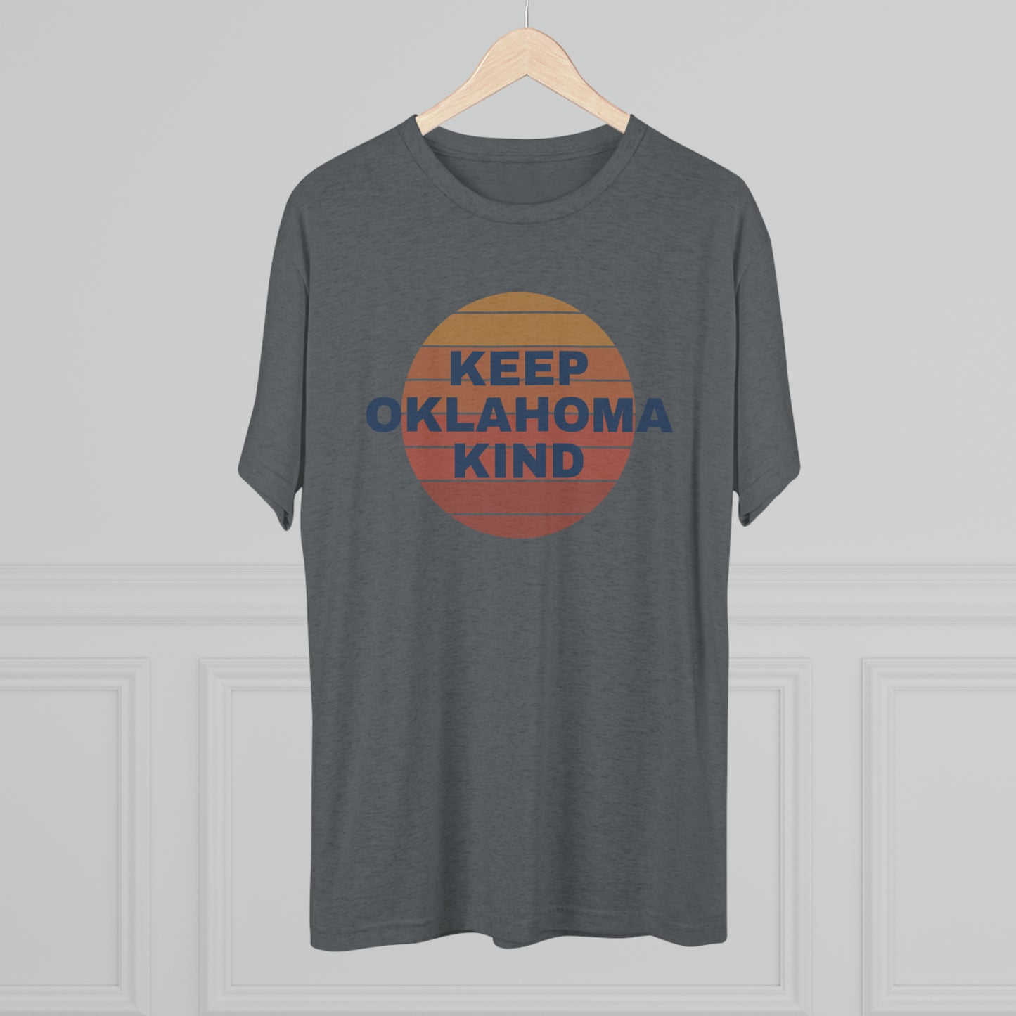 Keep OK Kind Unisex Tri-Blend Crew Tee