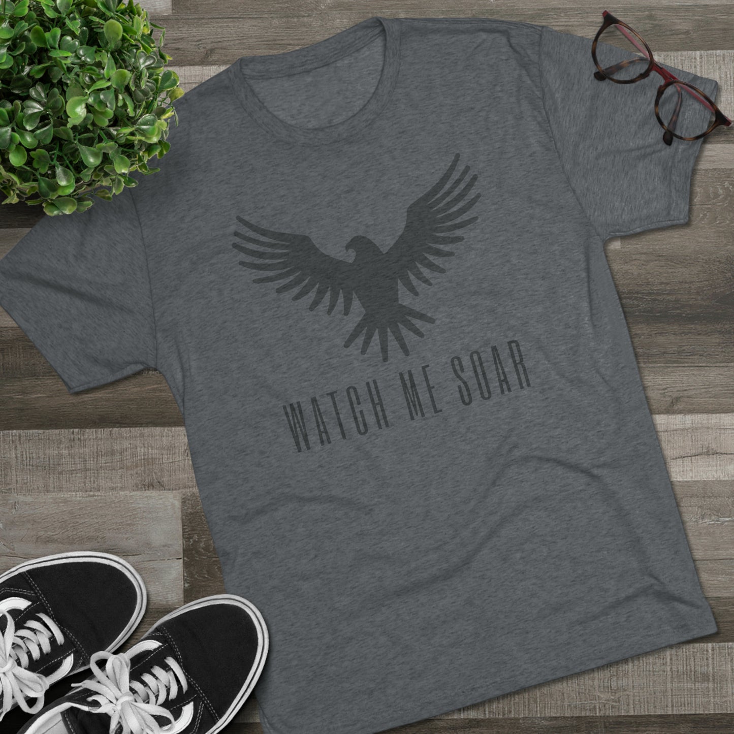 Watch Me Soar  Unisex Tri-Blend Crew Tee