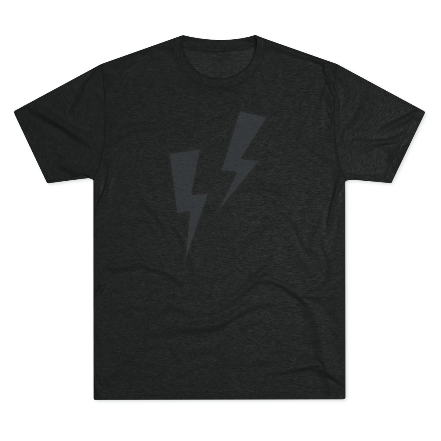 Monotone Thunder Unisex Tri-Blend Crew Tee