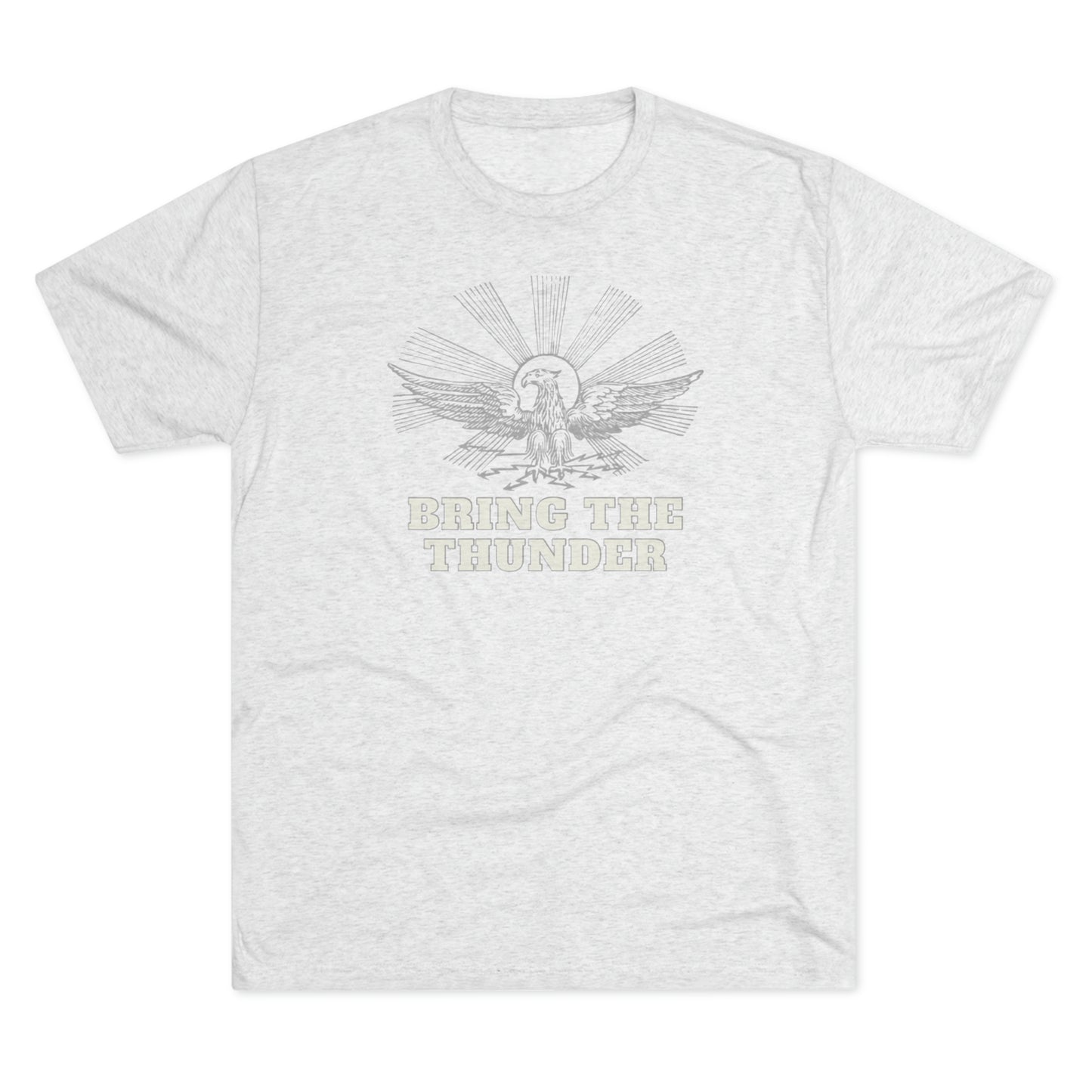 Bring The Thunder Unisex Tri-Blend Crew Tee