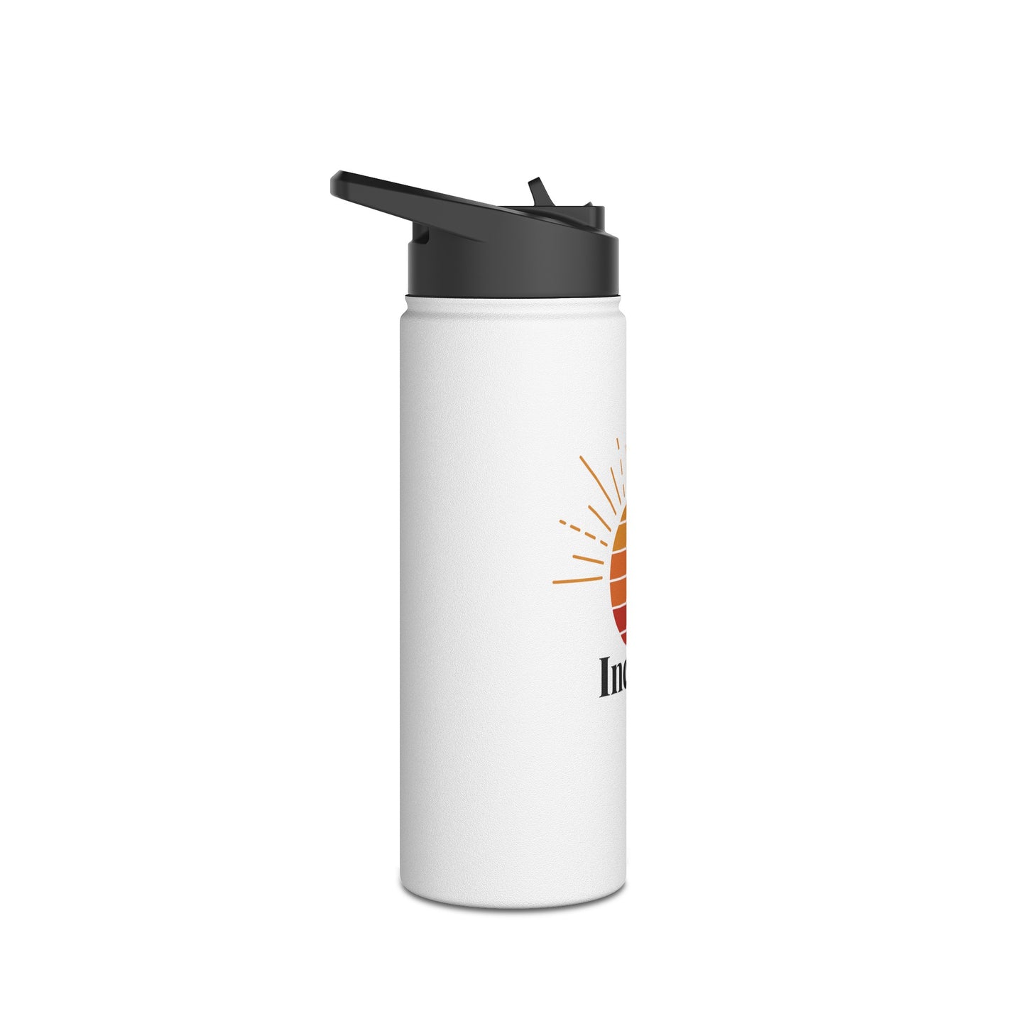 Include Stainless Steel Water Bottle, Standard Lid