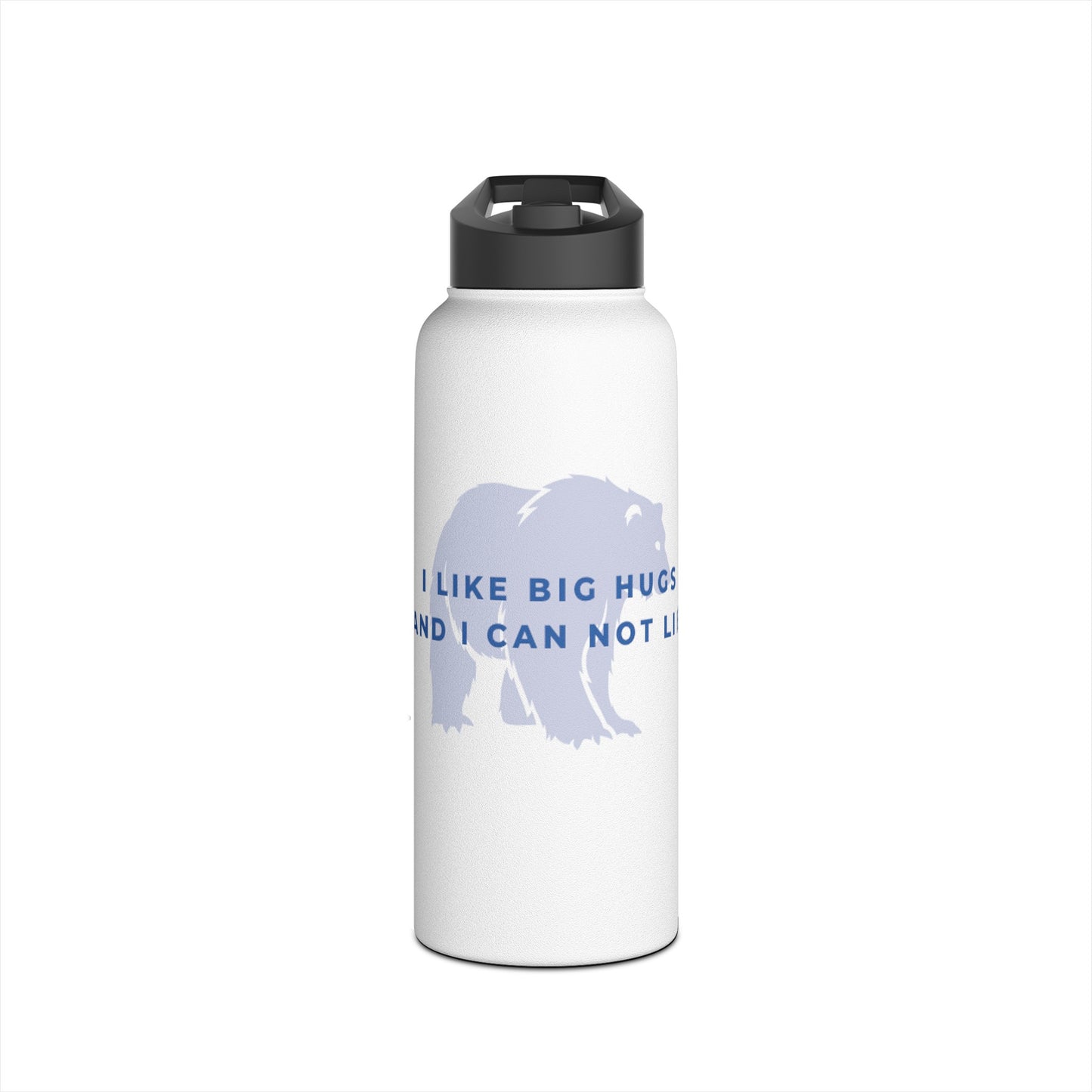 Big Hugs Stainless Steel Water Bottle, Standard Lid