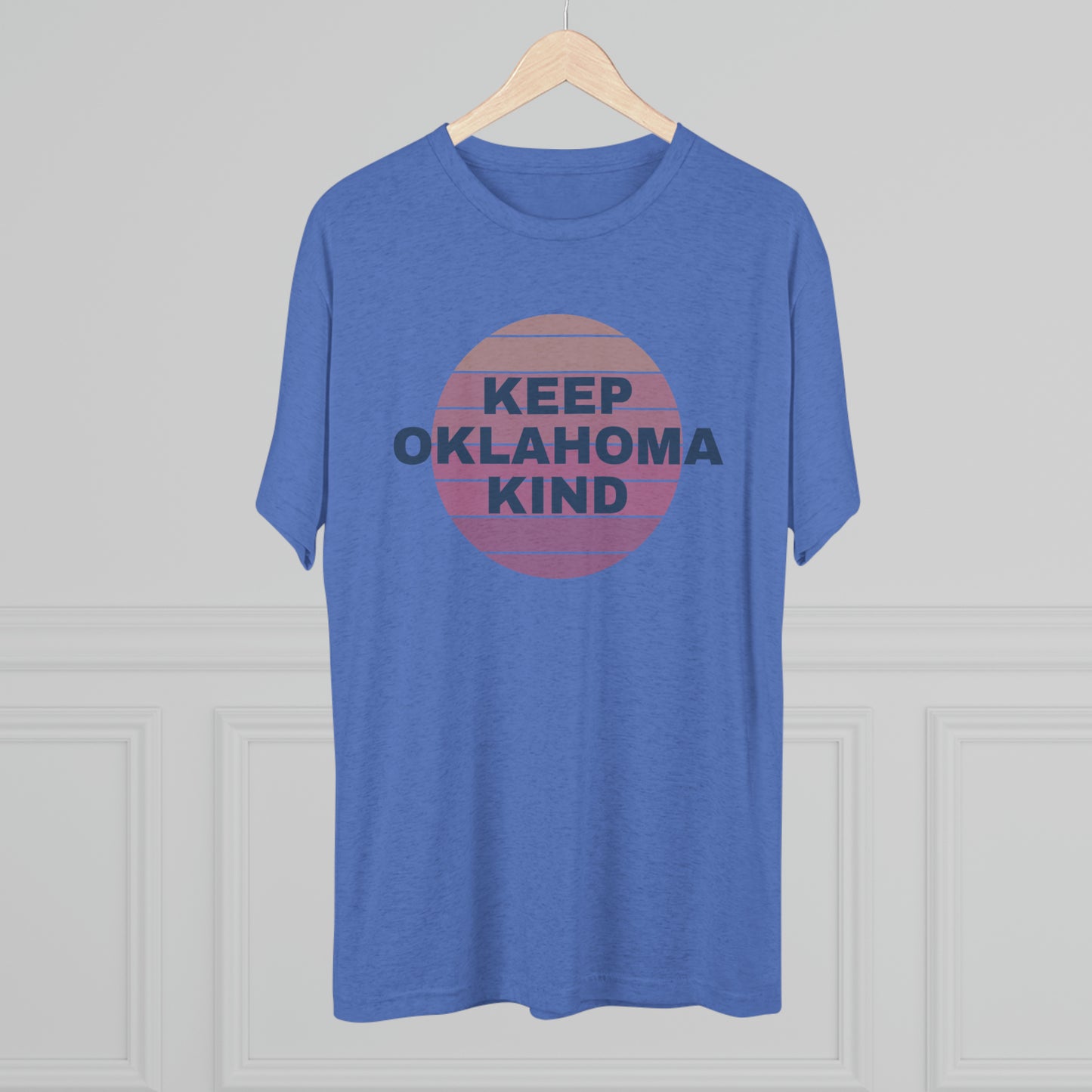 Keep OK Kind Unisex Tri-Blend Crew Tee