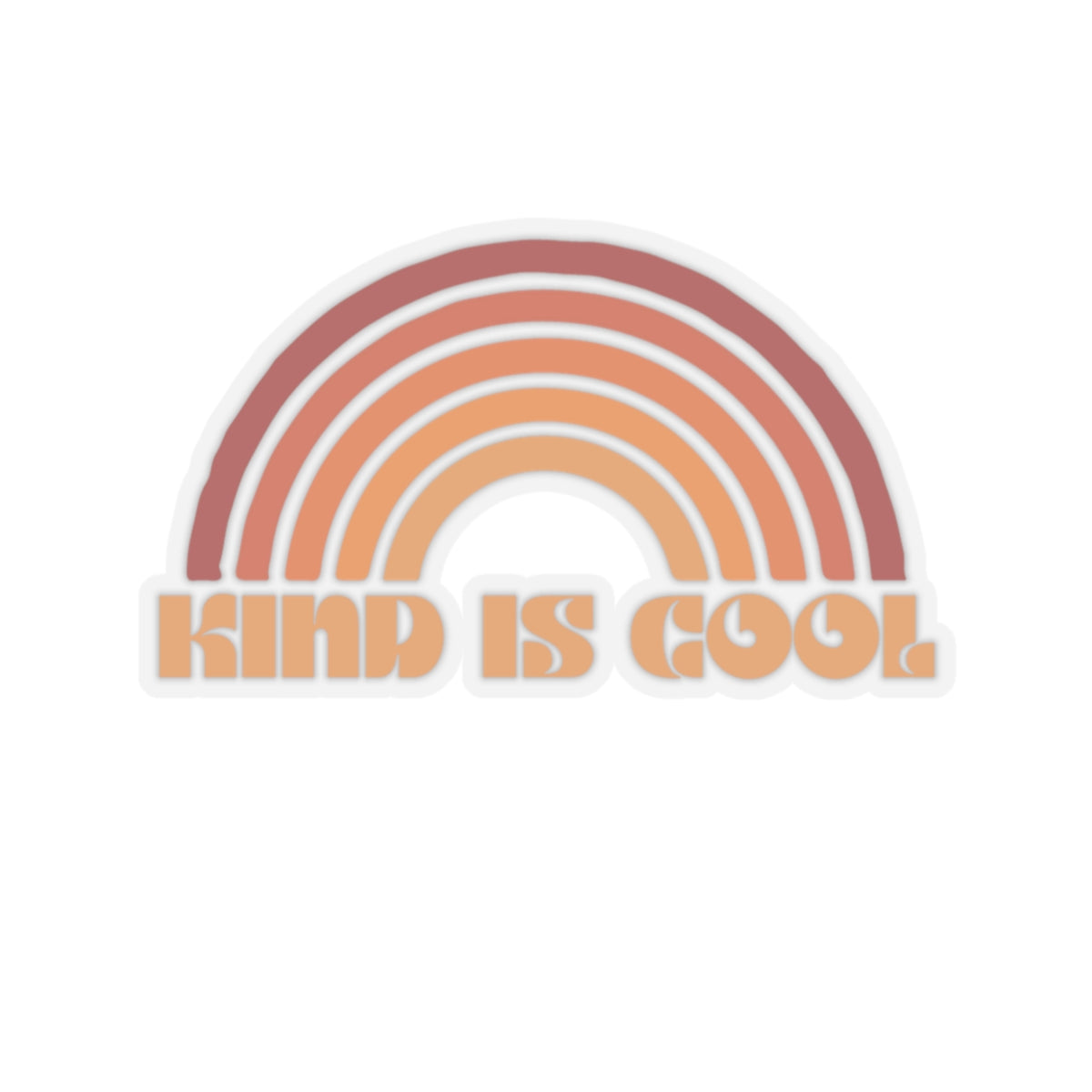 Kind Is Cool Kiss-Cut Stickers