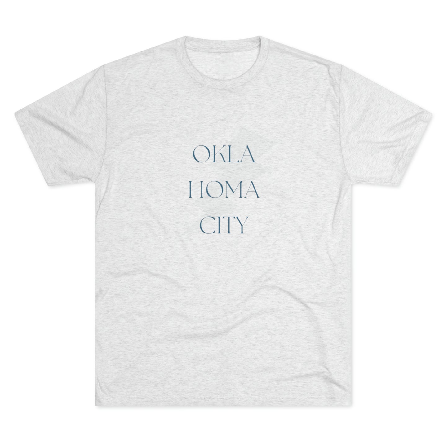 Okla Unisex Tri-Blend Crew Tee