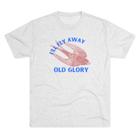 Old Glory Unisex Tri-Blend Crew Tee