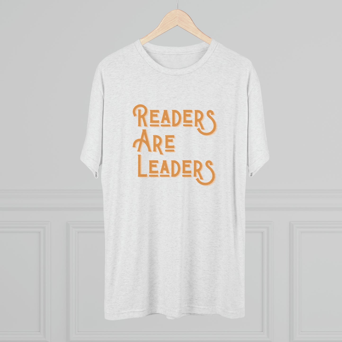 Readers Are Leaders Unisex Tri-Blend Crew Tee