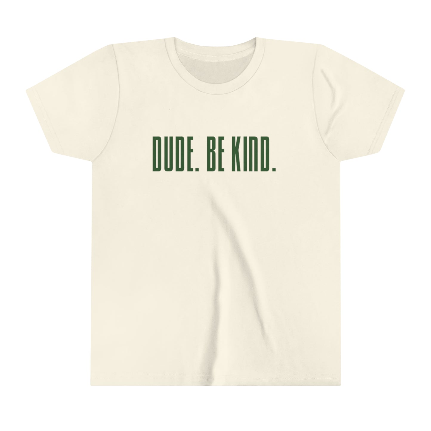 Dude. Youth Short Sleeve Tee