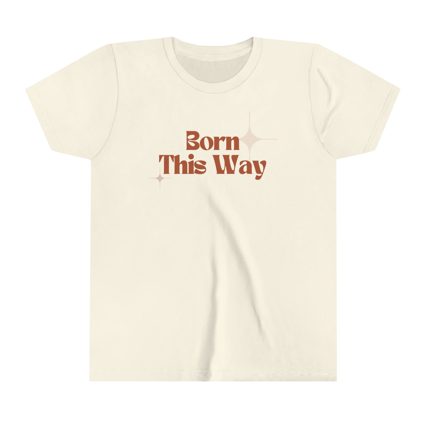 Born this way Youth Short Sleeve Tee