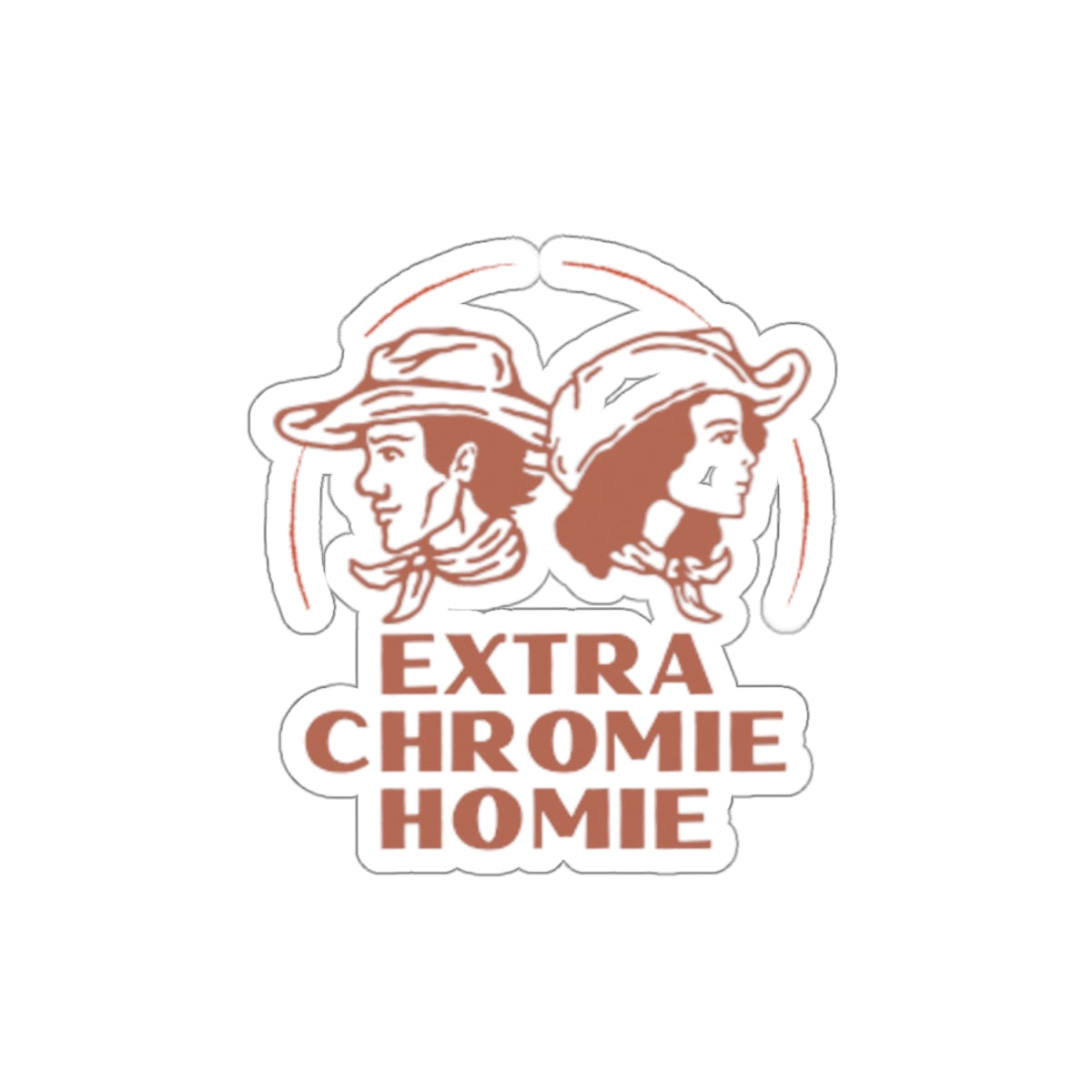 Extra Chromie Homie Kiss-Cut Stickers