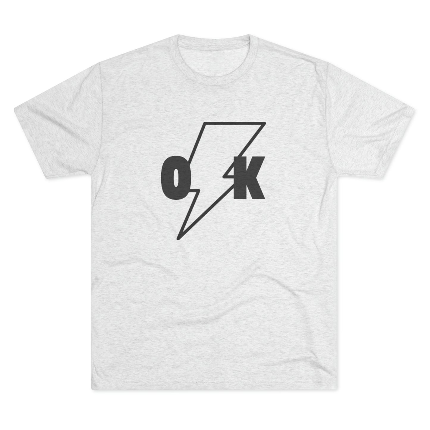 OK Unisex Tri-Blend Crew Tee