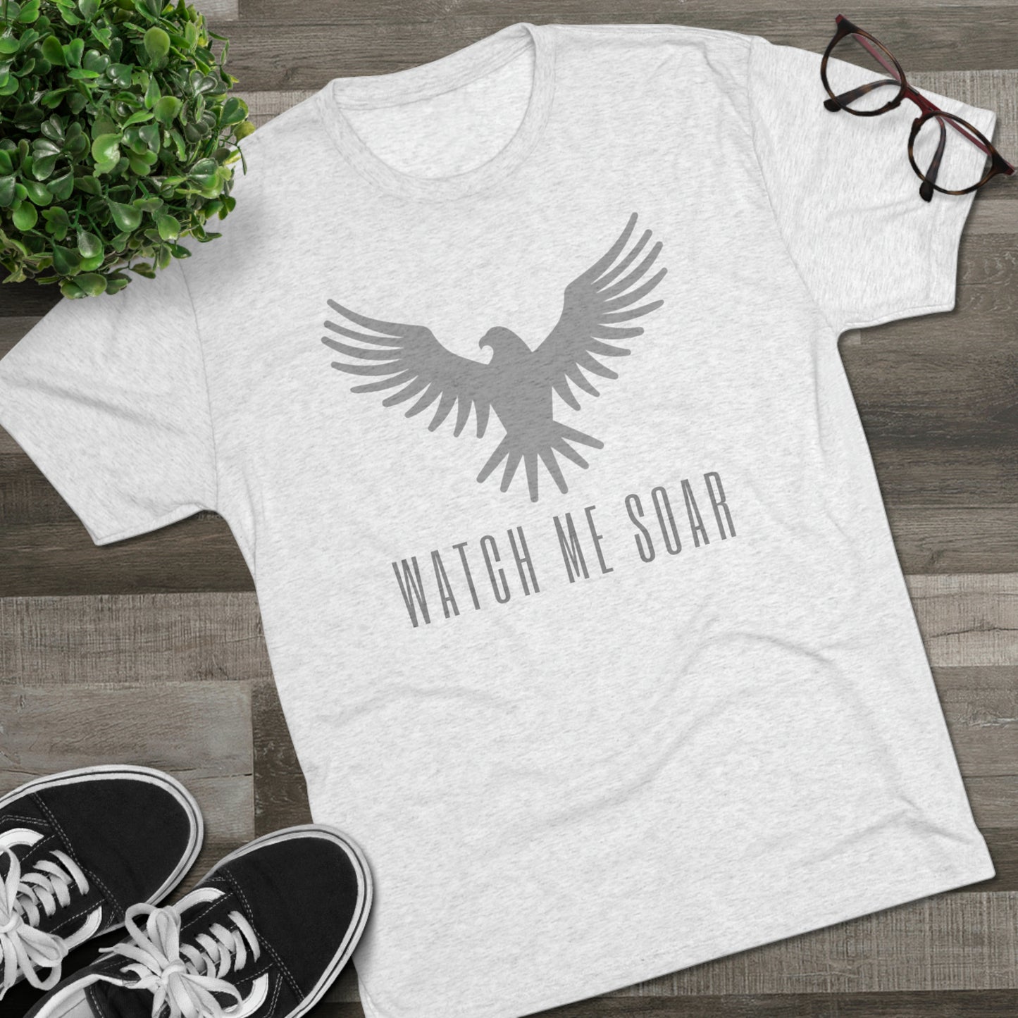 Watch Me Soar  Unisex Tri-Blend Crew Tee