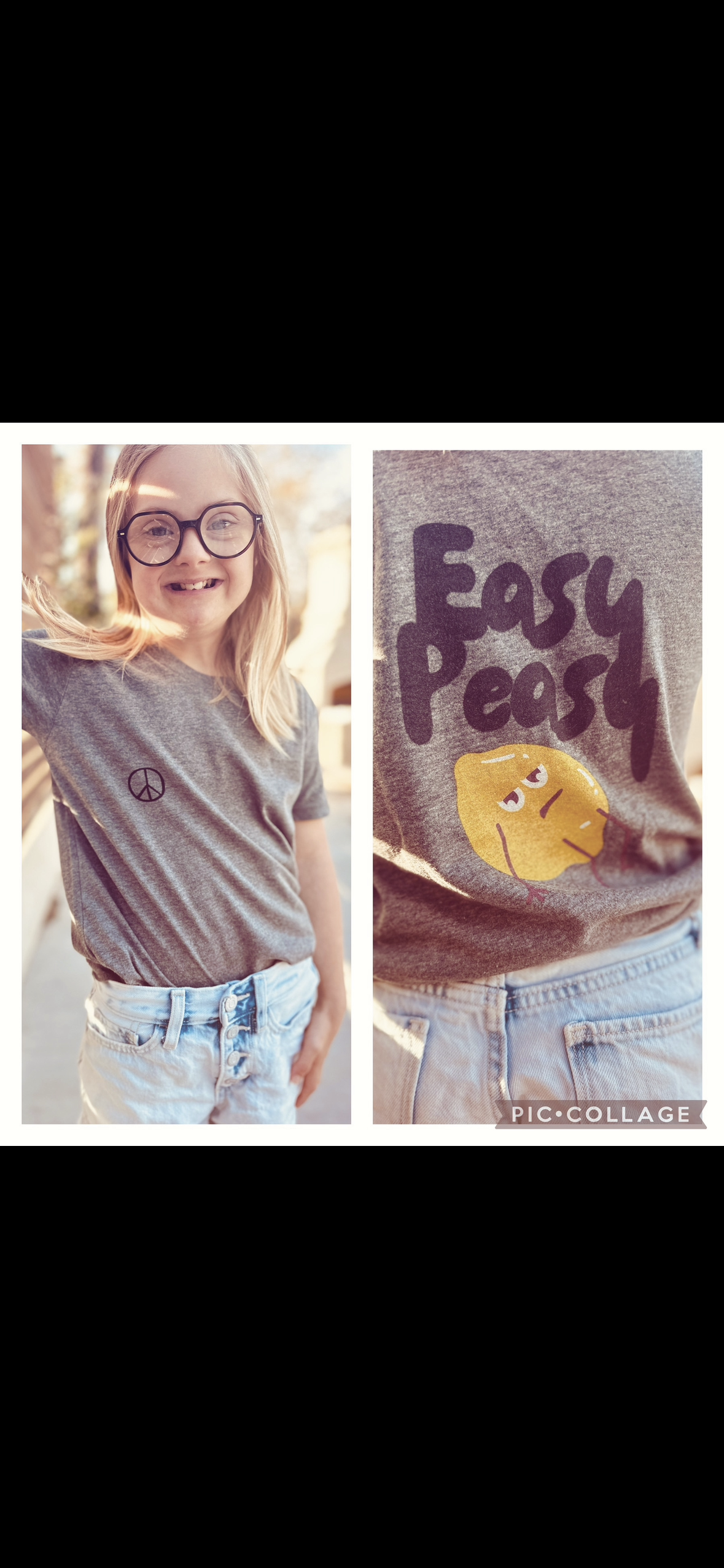 Easy Peasy Unisex Tri-Blend Crew Tee